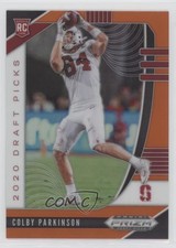 2020 Panini Prizm Draft Picks Rookies Orange Colby Parkinson #135 6sy