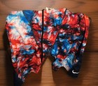 Nike Swim HYDRASTRONG Men’s Competition Jammers Size 38 Red Blue Tye Dye Swim — photo 1