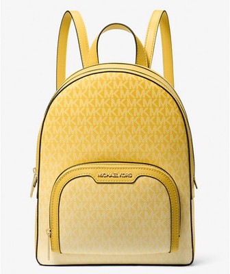 NWT Michael Kors Jaycee Medium Ombré Signature Logo Backpack