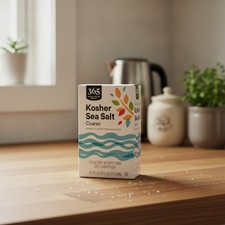 2.2 lb Coarse Kosher Sea Salt - Sourced from Mediterranean for Flavorful Cooking