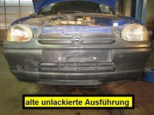 Stoßfänger / Stoßstange Vorne Opel Corsa B Farbe Blau  Y285 Limousine