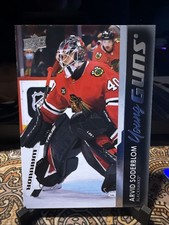 Arvid Soderblom YOUNG GUNS Rookie 2021-2022 Chicago Blackhawks #722