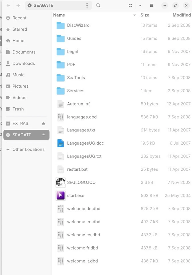 Seagate Disc Utility CD Upgrade Kit 2009 (software and manual) - Image 4 of 4