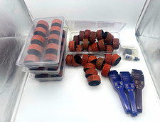 Stampin' Up Rubber Stamp 57 Wheels Mixed Lot w/ Plastic Storage Cases Holiday