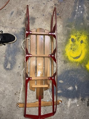 Flexible Flyer III Vintage Wooden Snow Sled | eBay