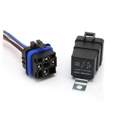 4 Pin 40/30 AMP 12V DC Car Relay Kit, Waterproof Tinned Copper Wires, 1PCS
