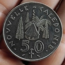 France Colonies New Caledonia 50 Francs 1967