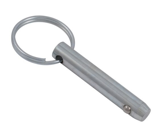 Detent Pin 5/16 x 2.000 (2) Medium Carbon Steel Zinc Clear (15 Pieces)
