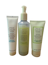 Mary Kay Satin Hands Nourishing Shea Cream, Hand Protecting Softener, Shea Scrub