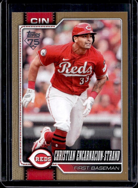 2026 Topps Christian Encarnacion-Strand Gold #/2026 Reds