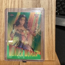 2026 Fleer Ultra Superman 1995 Retro Acetate #R-49 Wonder Woman SSP /99 Green