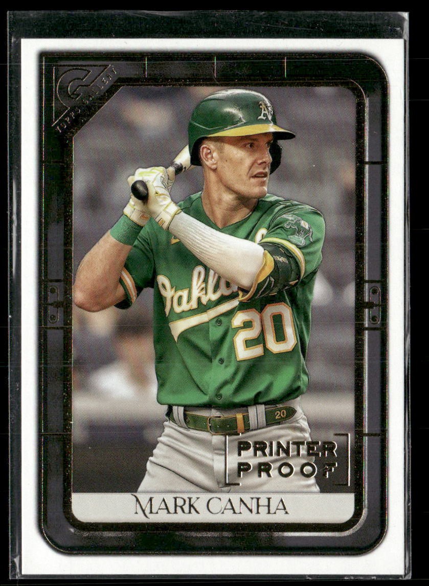 2021 Topps Gallery - Mark Canha #166 Printer Proof