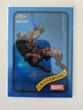 Crossbones 2025 Topps Chrome Marvel #42 Blue Refractor /299 OP1