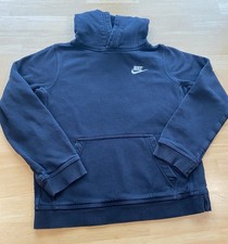 NIKE Sweatshirt With Hood Kids Size MEDIUM Color BLUE