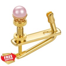 Handmade Pearl Violin Fine Tuners 3/4 4/4 Purple Set of 4