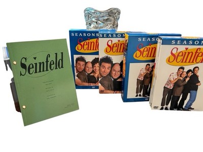 Seinfeld Gift Set Seasons 1-3 Monk's Diner Shakers SEALED (Open Box/Complete)