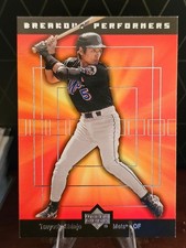 2001 upper deck breakout leaders tsuyoshi Shinjo - BP5