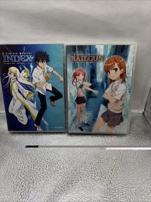 A Certain Magical Index & A Certain Scientific Railgun (DVD)  Parts 1 EPS 1-12
