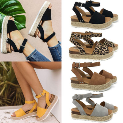 leopard espadrilles sandals