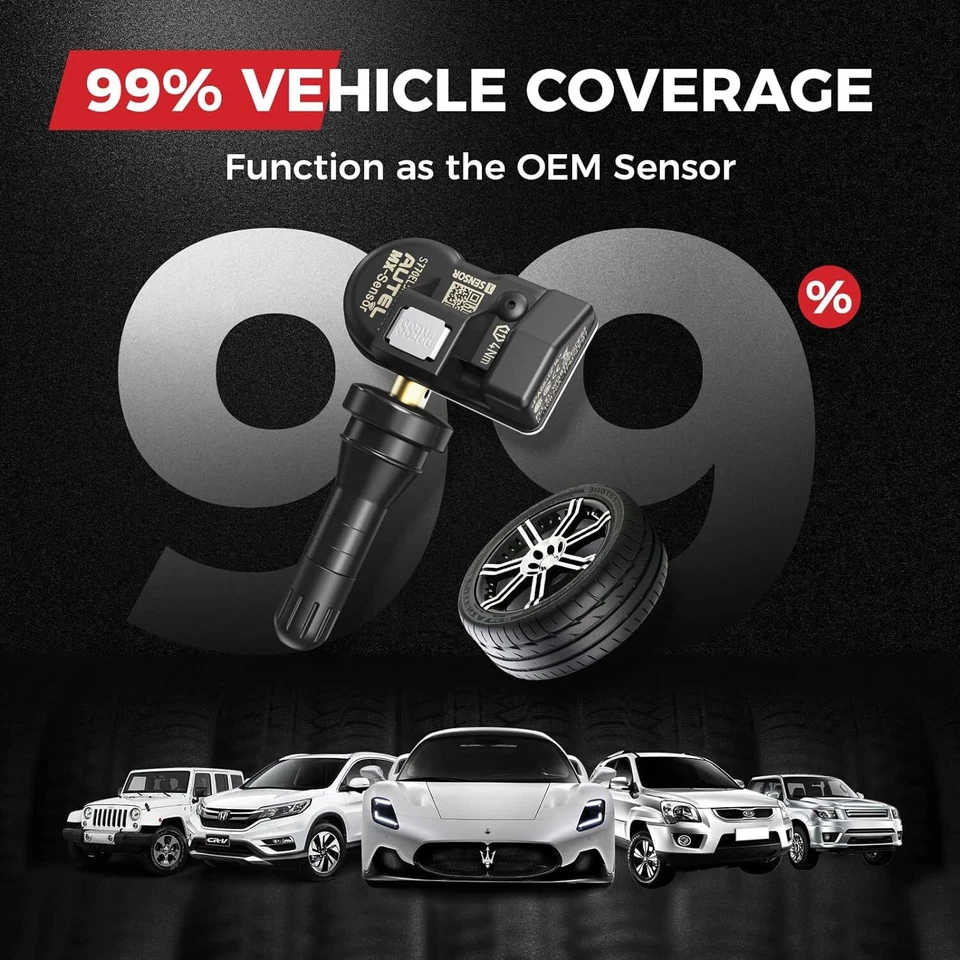 ⚡US$ 384⚡Autel 1-Sensor - Volume de (20) Válvula de Pressão de Borracha  - Imagem 3 de 4