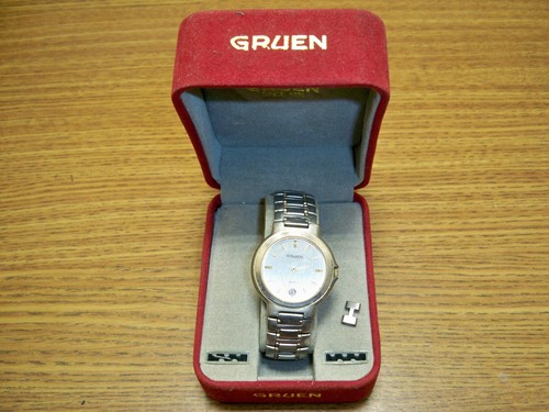 VINTAGE GRUEN WATCH - MENS WRISTWATCH - NICE !!!!