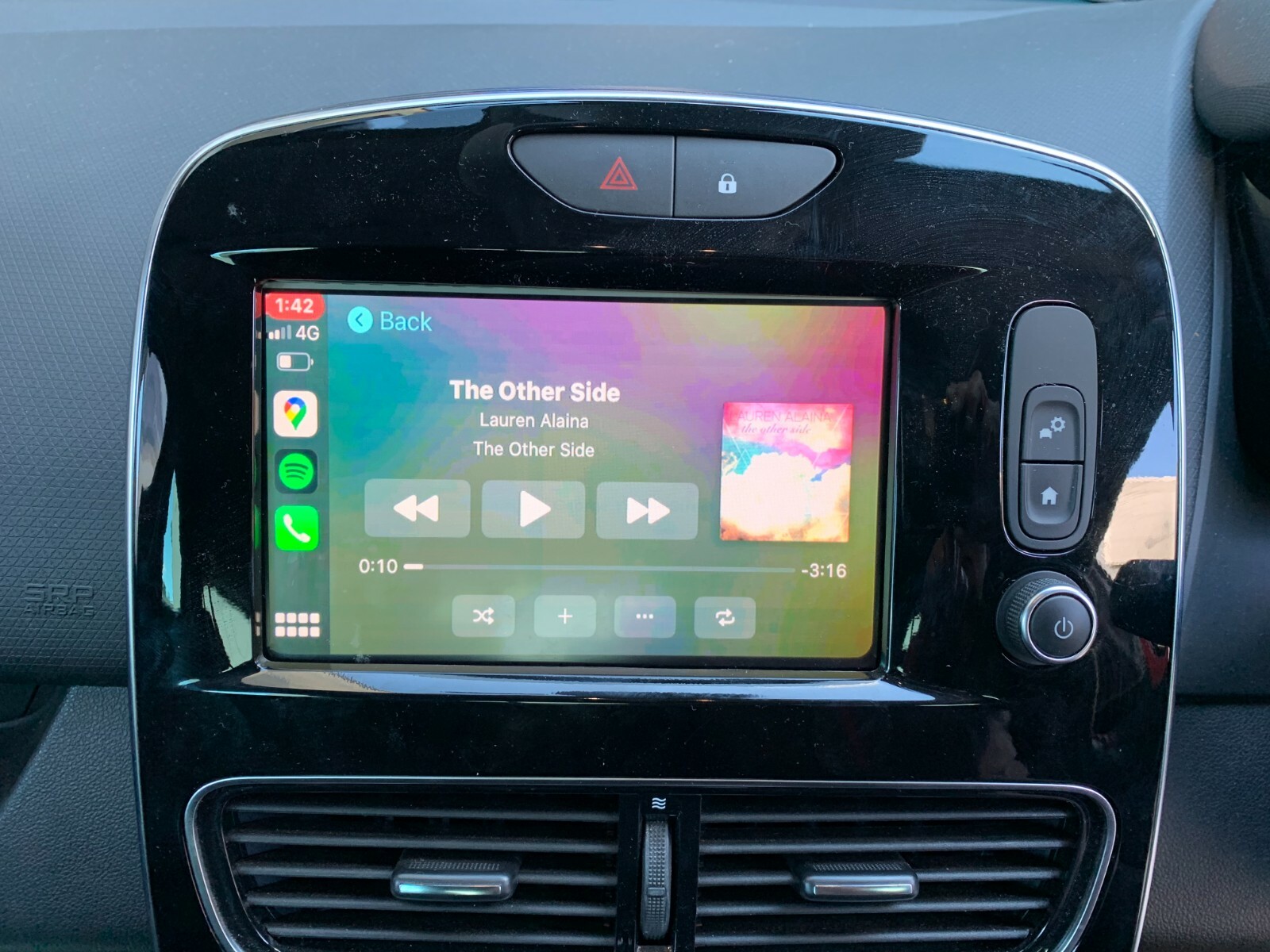 2012-2016 Renault Clio R-link wireless carplay&wired android auto kit ...
