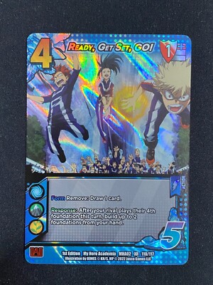 Ready, Get Set, GO! (MHA02 XR 110/117) My Hero Academia