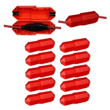Cordsafe Outdoor Extension Cord Cover, Plug Connection Safety, 10pk