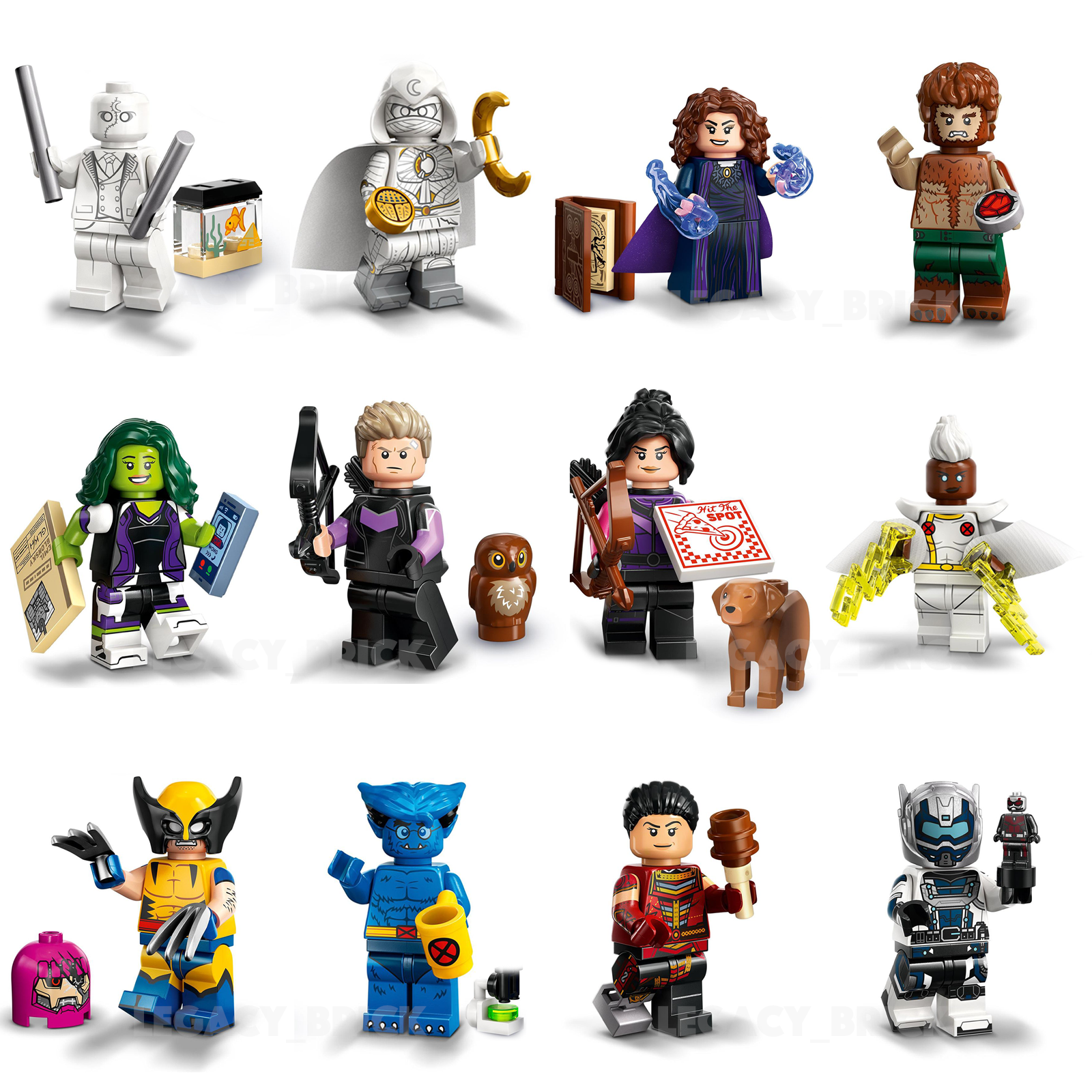 LEGO Minifigures 71039 Marvel Studios Series 2 X2 New/Sealed