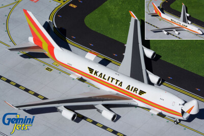 GEMINI JETS KALITTA AIR B747-400ERF INTERACTIVE 1:200 G2CKS928 IN STOCK