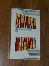 Workzone 8pcs VDE Screwdriver Set Including Tester