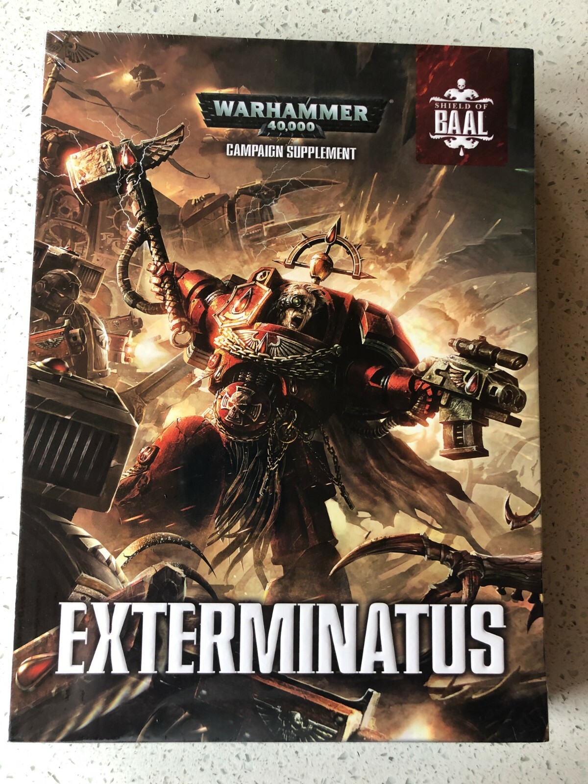 Games Workshop Warhammer 40k Shield of Baal Exterminatus Hardback BNIB Sealed GW