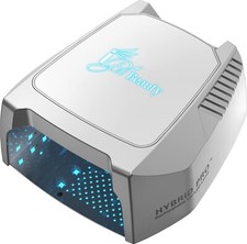 Igel Hybrid Pro 2.0 Wireless Rechargeable UV/LED Nail Lamp Silver