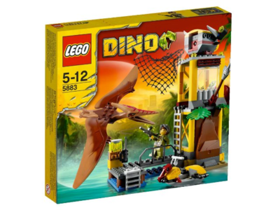 Lego Tower Takedown 5883 Dino Minifigure Building Set 673419165938