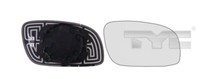 TYC 337-0166-1 Spiegelglas, AußEnspiegel For VW