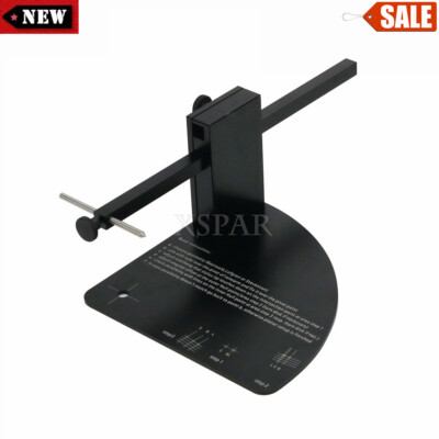 Vinyl LP Turntable Alignment Protractor Tool For Turntable Phono Record Player #