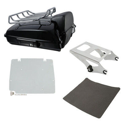 Razor Trunk Backrest Mount Plate Fit For Harley Tour Pak Pack Road King 2014-25