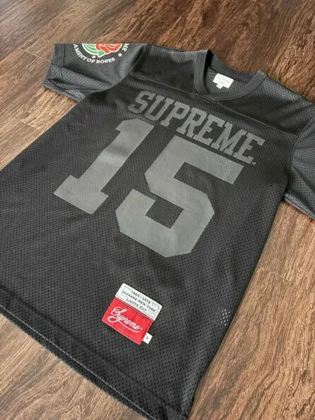 RARE 100% preowned Authentic Supreme Roses Football Jersey
