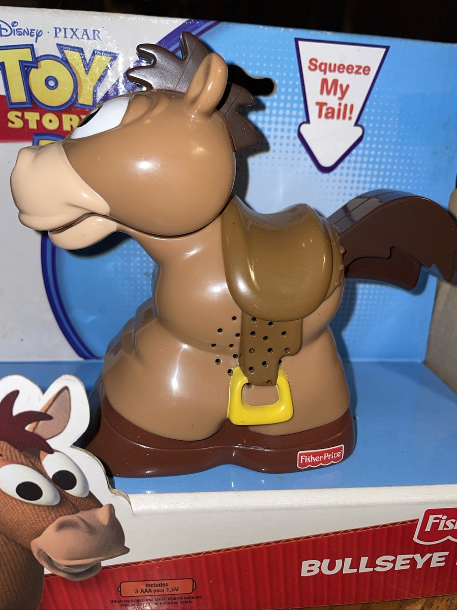 Vintage Bullseye the Racing Horse Light Squeeze Tail for