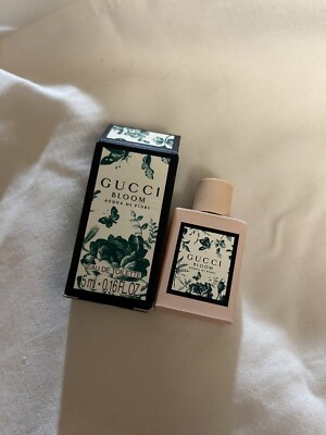 Gucci Bloom Aqua di Fiori Women Eau de Toilette Mini Splash 0.16 oz - New in Box