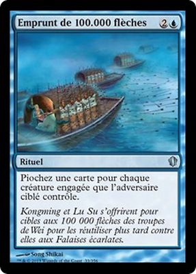 *MRM* FR/VF 4x 100.000 Pfeilleihe (Borrowing Arrows) MTG Com 2013