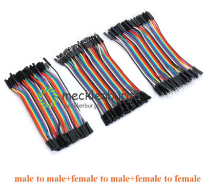 120 Dupont Wire Male to Male Male to Female Female to Female Jumper Cable 10cm