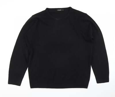 Taylor and Wright Herren Pullover schwarz Acrylmischung Größe L