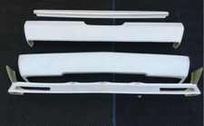 For 1978-83 Chevy Malibu 4pc Fiberglass Front Rear Bumpers Trunk Lower Spoiler