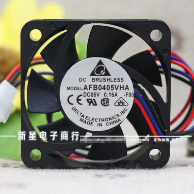 1pcs AFB0405VHA-FOO 5V 0.16A 4010 4cm 3-wire speed cooling fan #F7
