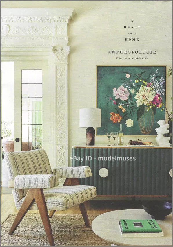 ANTHROPOLOGIE Home Decor CATALOG Fall 2021 At Heart and At Home