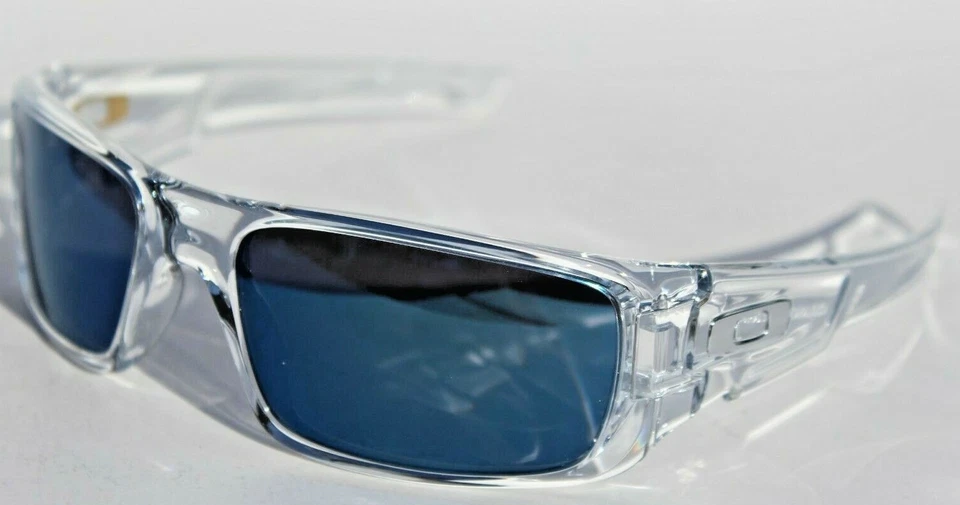 Gafas de sol Oakley cigüeñal pulidas transparentes/hielo iridio NUEVO OO9239-04 Foto 3 de 4