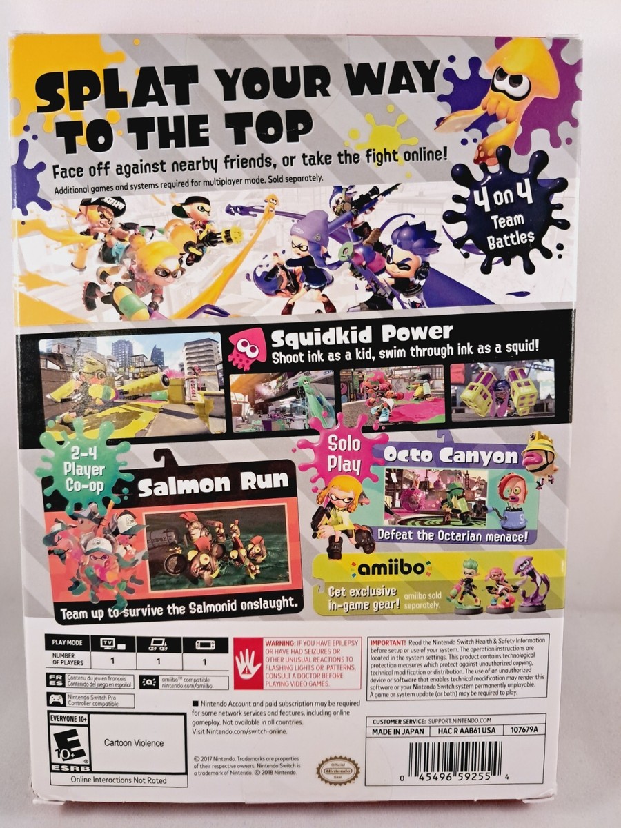 Splatoon 2 - Starter Edition - Nintendo Switch for sale online | eBay