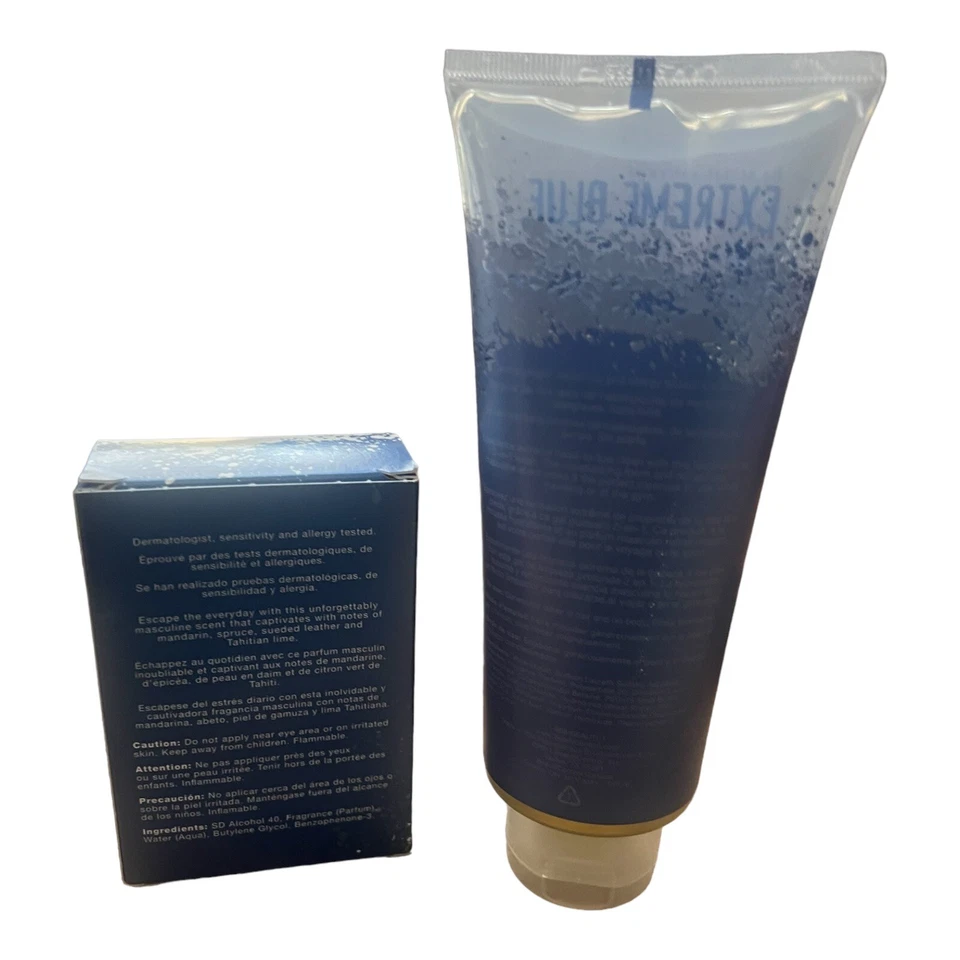 BeautiControl Extreme Blue Men's Hair and Body Wash & Cologne New Sealed - Image 2 of 4