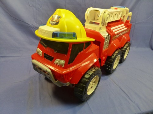Giant Matchbox Hero Hauler Steer-N-Store Fire Truck Large Push Walk Behind Toy - Picture 6 of 17
